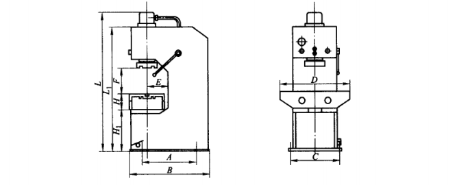 單柱液壓機(jī)弓形液壓機(jī)C形油壓機(jī) (1).png